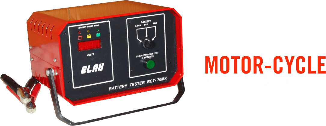 MOTORCYCLE BATTERY TESTERS